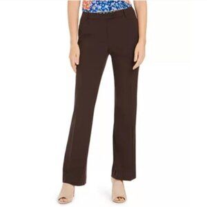 Calvin Klein modern fit brown trouser pants tapered leg size 14 New NWT
